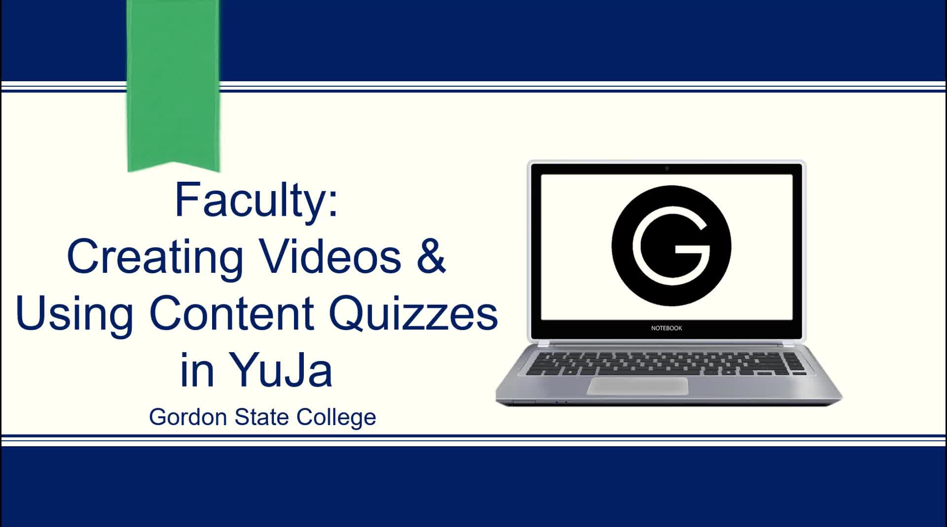 Gordon State College Enterprise Video Platform
